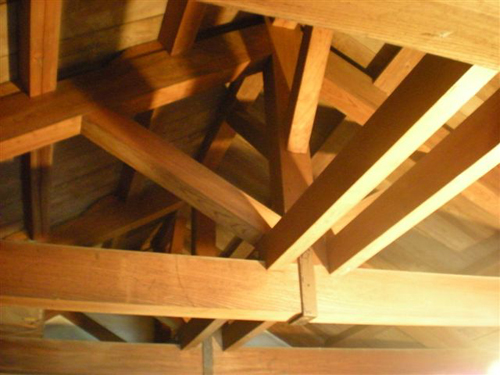 小屋組み トラス