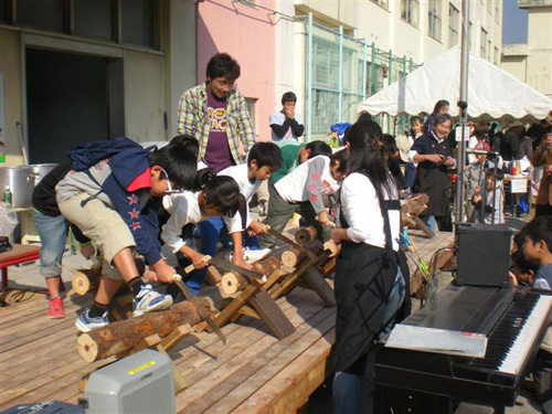 地元小学校のイベント