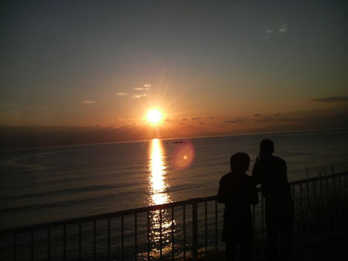 夕陽
