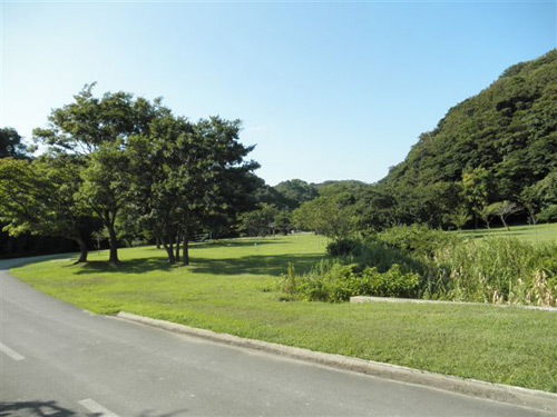 初めて池子基地へ進入