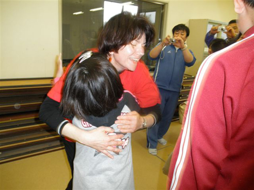 アンナ 陸前で英語の授業
