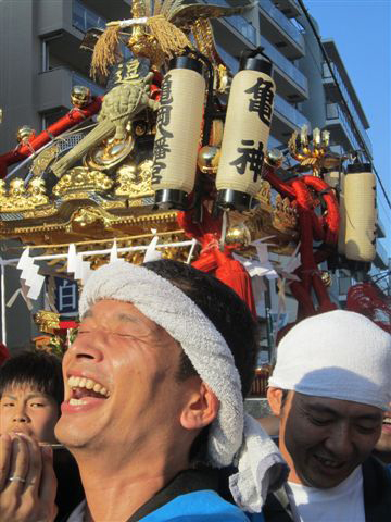 今年の亀ヶ岡神社祭礼