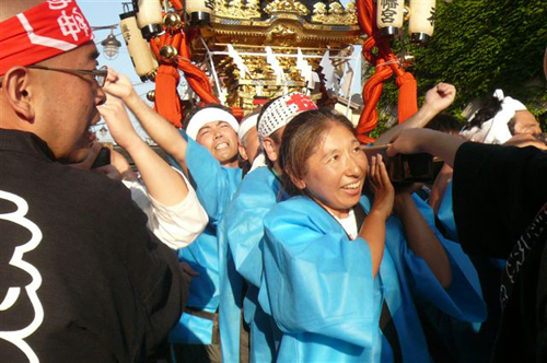 今年の亀ヶ岡神社祭礼