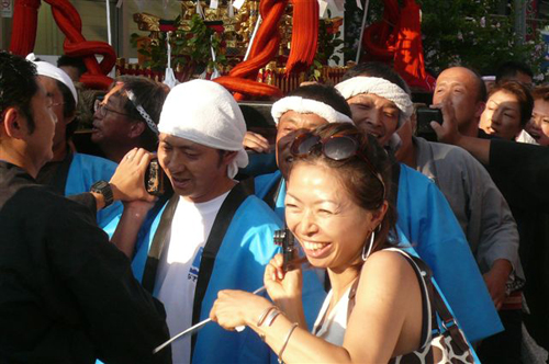 今年の亀ヶ岡神社祭礼