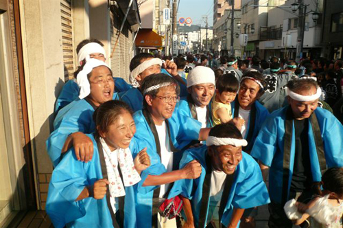 今年の亀ヶ岡神社祭礼