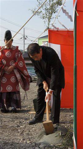 新社屋 地鎮祭