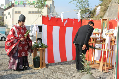 新社屋 地鎮祭